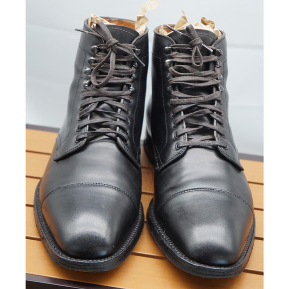 Alden Boots Straight Tip Boot 11 B/D Light Wear - Picture 3 of 16